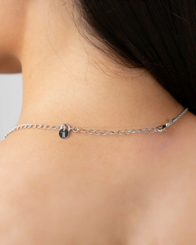 Extensor 5 cm com Fecho Ródio Branco