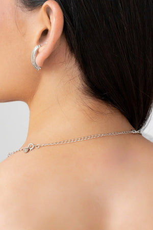 Extensor 10 cm com Fecho Ródio Branco