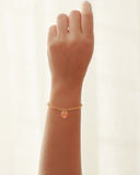 Pulseira Elos Portugueses Gato Meu Filho Tem 4 Patas Banhado a Ouro 18K