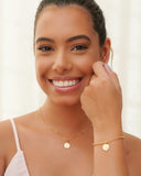 Pulseira Elos Portugueses Gato Meu Filho Tem 4 Patas Banhado a Ouro 18K