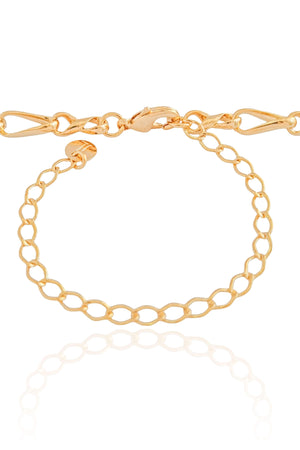 Choker Elos Torcidos Banhado a Ouro 18K