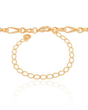 Choker Elos Torcidos Banhado a Ouro 18K