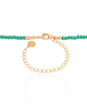 Choker Cristais Turmalina Banhado a Ouro 18K