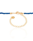 Choker Cristais Topázio London Banhado a Ouro 18K