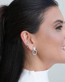 Piercing Cravação Inglesa Cristal Ródio Branco