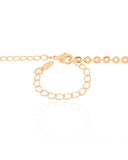 Choker Elos 3 mm Banhado a Ouro 18K