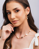 Brinco Nó Barroco Banhado a Ouro 18K