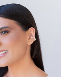 Piercing Pérolas Banhado a Ouro 18K