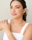 Brinco Argola Click Bolinha Lisa Banhado a Ouro 18K