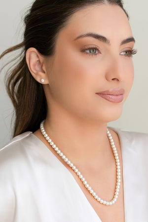 Brinco Pérola 6 mm Banhado a Ouro 18K