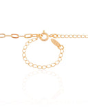 Choker Elos 3 mm Banhado a Ouro 18K