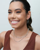 Choker Elos 3 mm Ródio Branco