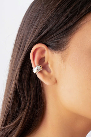 Piercing Liso Bolinhas Ródio Branco