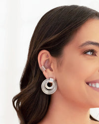 Piercing Filetes Lisos Ródio Branco