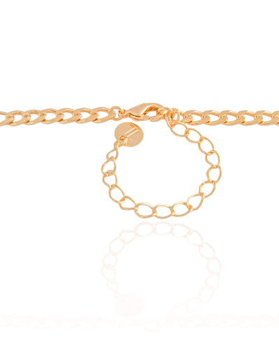 Gargantilha Elos Grumet Pingente Orgânico Banhado a Ouro 18K