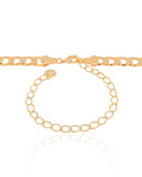 Choker Grumet 6.5 mm Banhado a Ouro 18K