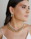 Brinco Argola Tubo Liso Fecho Italiano 3.1 cm Banhado a Ouro 18K