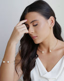 Bracelete Pérolas Banhado a Ouro 18K