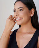 Brinco Pérola 6 mm Banhado a Ouro 18K