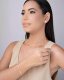 Brinco Pérola 10 mm Banhado a Ouro 18K