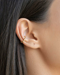 Piercing Gomos Lisos Banhado a Ouro 18K