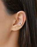 Piercing Gomos Lisos Ródio Branco