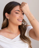 Piercing Filetes Lisos Ródio Branco