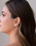 Piercing Filetes Lisos Ródio Branco