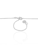 Gargantilha Longa Pingente Orgânico Vazado 3.8 cm Ródio Branco - 65 cm