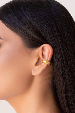 Piercing Tubo Liso Banhado a Ouro 18K