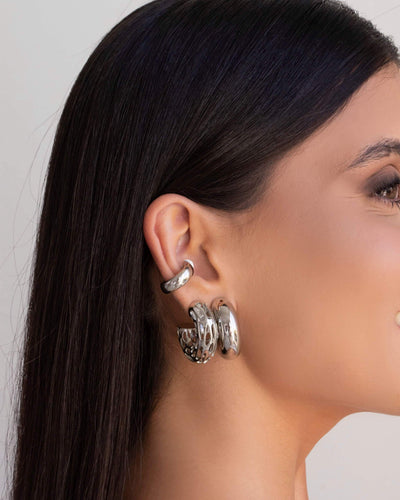 Piercing Tubo Liso Ródio Branco