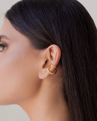 Piercing Filetes Lisos Banhado a Ouro 18K