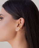 Piercing Filetes Lisos Banhado a Ouro 18K