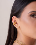 Piercing Gota Lisa Banhado a Ouro 18K