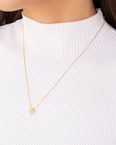 Choker Veneziana Trevo Liso Banhado a Ouro 18K