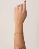 Bracelete Torcido Banhado a Ouro 18K