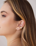 Piercing Orgânico Liso Banhado a Ouro 18K