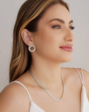 Choker Trançada 4 mm Ródio Branco