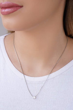 Conjunto Ponto de Luz Cristal 5 mm Ródio Branco