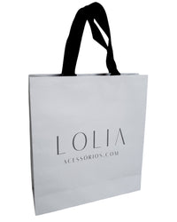 Kit 10 Sacolinhas de Presente Lolia Tamanho Médio