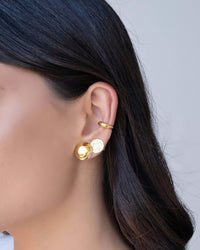 Piercing Liso Banhado a Ouro 18K