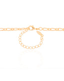 Gargantilha Elos 3 mm Banhado a Ouro 18K - 40 cm