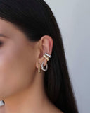 Piercing Esteira Banhado a Ouro 18K