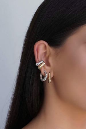 Piercing Esteira Ródio Branco