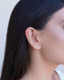 Piercing Filetes Entrelaçados Banhado a Ouro 18K