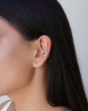 Piercing Vazado Liso Ródio Branco