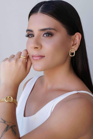 Piercing Tubo Liso 2 mm Banhado a Ouro 18K