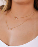 Gargantilha Veneziana Dupla Pet Banhado a Ouro 18K