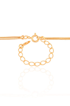 Gargantilha Veneziana Dupla Pet Banhado a Ouro 18K