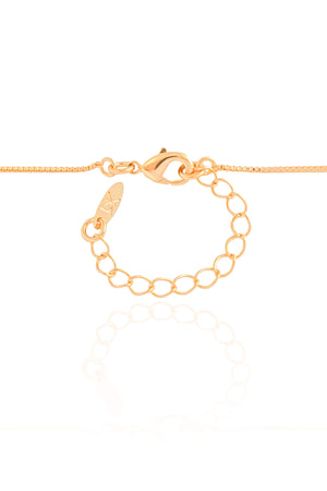 Gargantilha Veneziana Pérola 8 mm Banhado a Ouro 18K - 45 cm